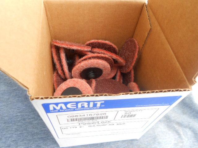 scotch brite roloc brown 2 in. 25-ct. shipping to usa mainland , US $12.50, image 3