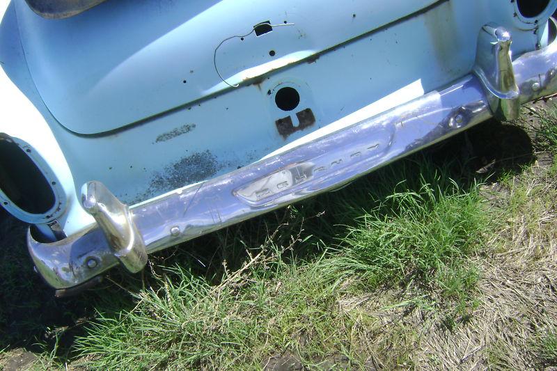 1956 56 mercury rear bumper & gaurds monterey montclair phaeton 1955 55