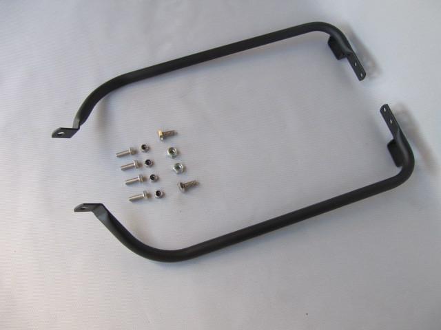 Hard saddlebag support mounts for 1997-2008 harley davidson touring models