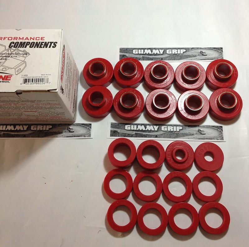 Purchase Prothane 19801986 Jeep CJ5 CJ7 Body 22 pcs Mount Bushing Kit
