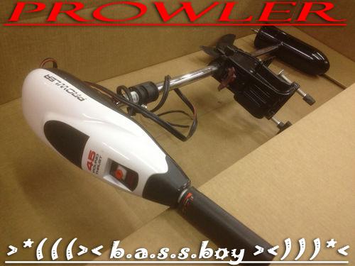 Prowler 45 t45/36 12v 45lb 36" transom mount trolling motor!!