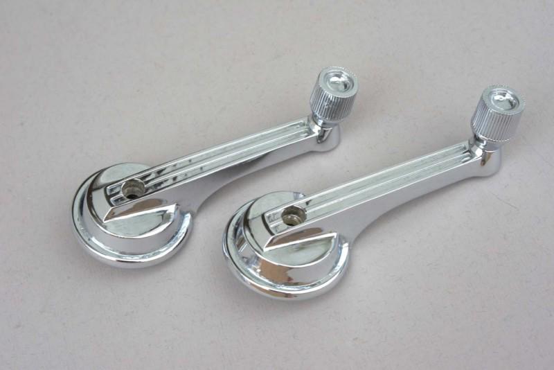65 66 ford mustang fomoco oem window cranks re-chrome