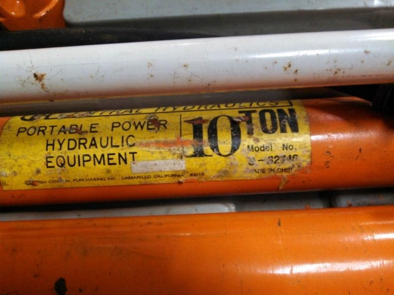 Central Pneumatic 10 Ton Super Heavy Duty Portable Hydraulic Equipment Kit, US $55.00, image 2