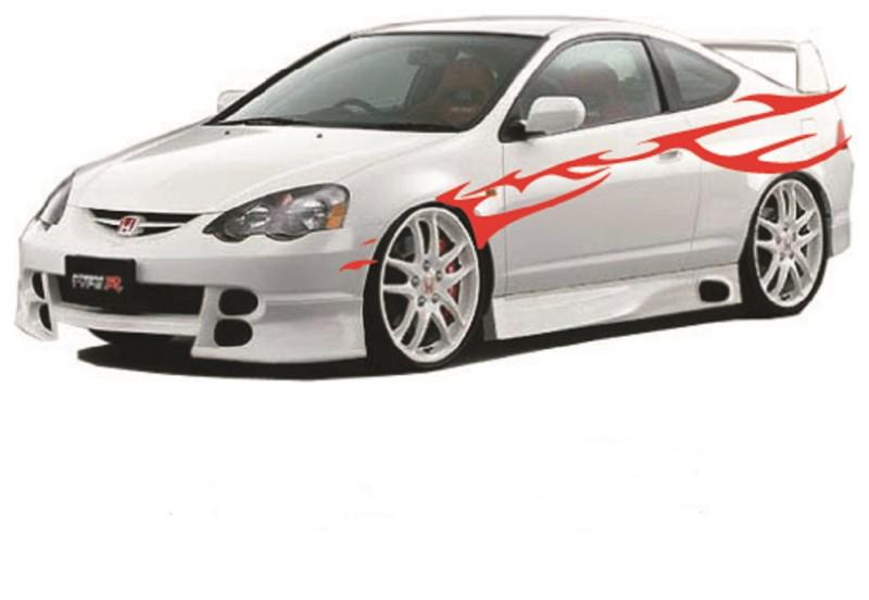 Decal flames design cool furious#2/25 auto car truck  suv van cool neat drive