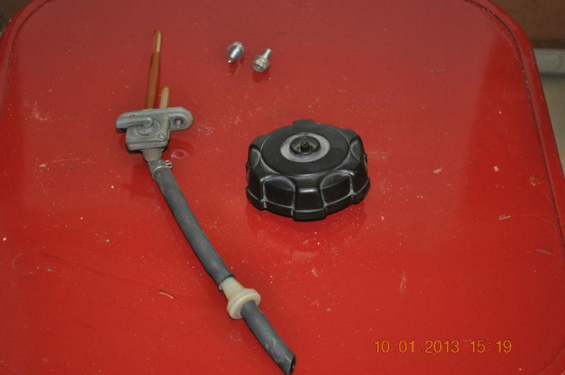 2001 kawasaki ksf 250a 250 a four wheeler gas cap lid and fuel shut off valve