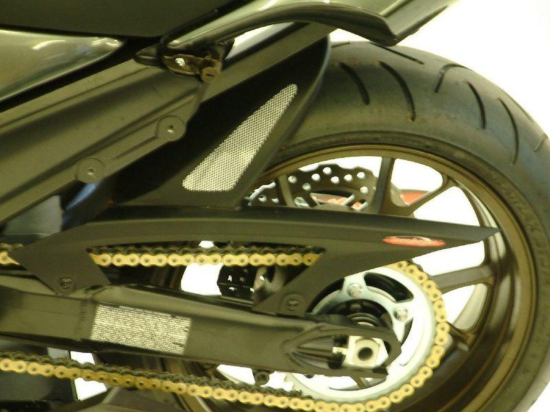 Kawasaki zx14r zzr1400 2012 2013 rear tire hugger carbon look - made in england