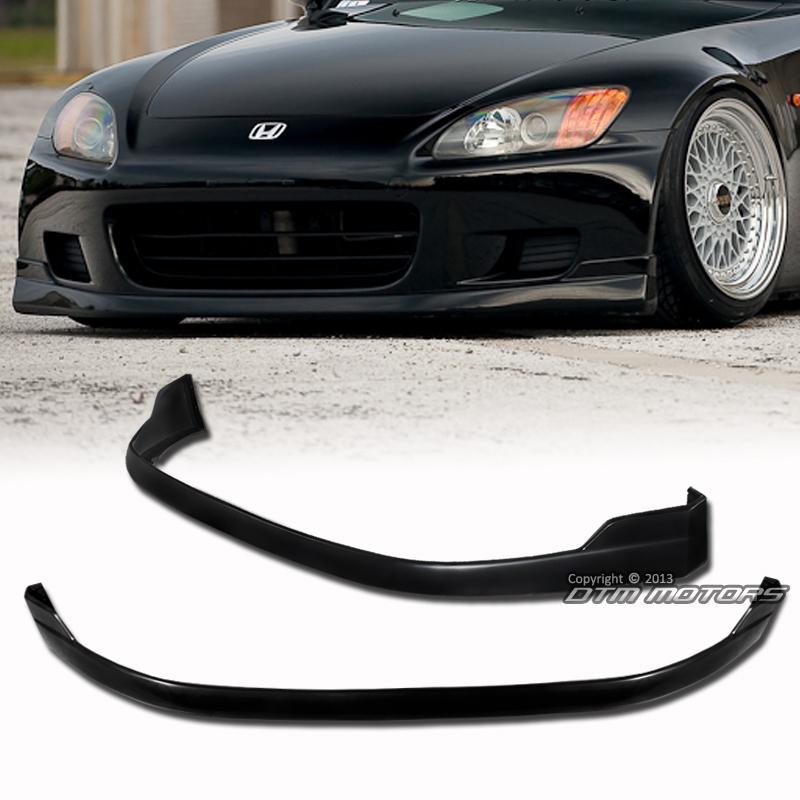 2004-2008 honda s2000 type r tr style polyurethane front bumper lip wing