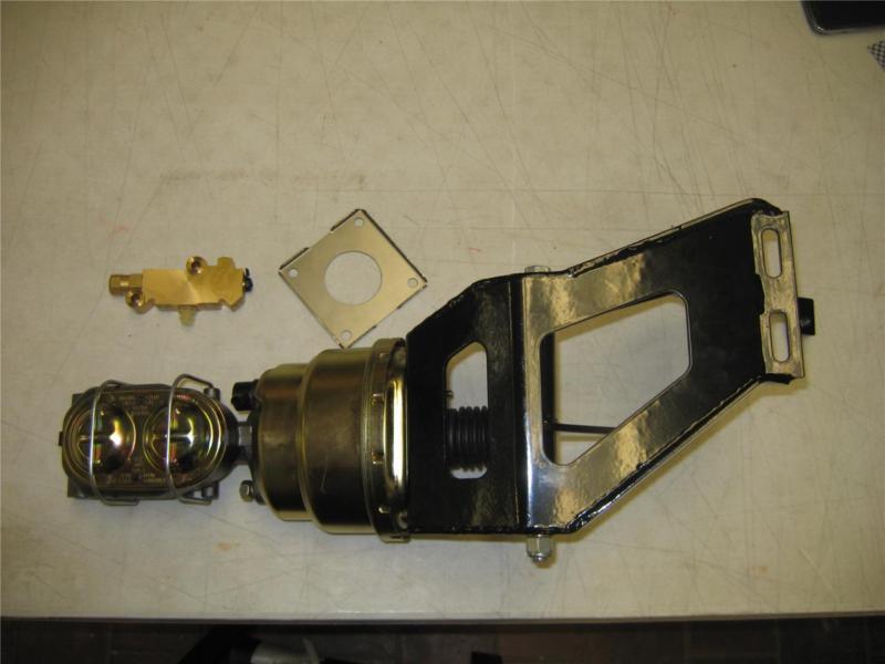 Ford truck power brake firewall mount disc drum 1953 1954 1955 1956