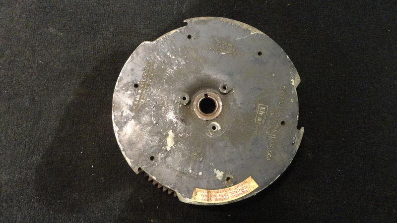 Used flywheel assy #817865a 1, 1988 mercury force 125hp outboard motor 