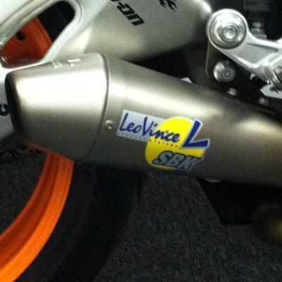 Leo vince exhaust decal