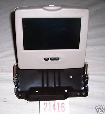 Dodge 02 durango overhead monitor/tv rear 2002