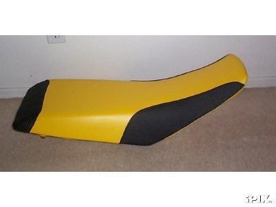 Honda trx 400ex yellow n black motoghg seat cover#ghg16459scptbk16558