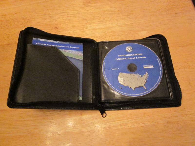 2004 volkswagen touareg navigation complete cd set (10 disc) oem vw