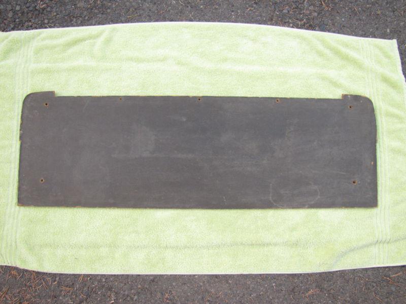 1967 1968 mustang fastback gt gta oem non fold down rear seat floor package tray