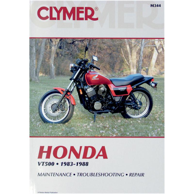 Clymer m344 repair service manual honda vt500 1983-1988