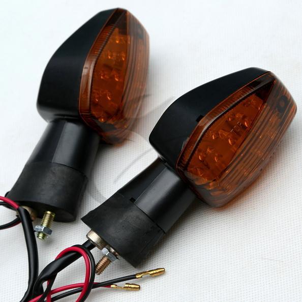 Led turn signals blinker light for honda cbr600 f3 f4 f4i cbr900rr cbr929 orange