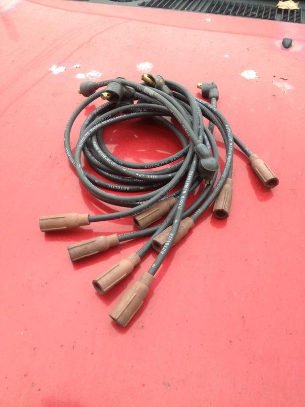 Autolite spark plug wire set 1968-1970 428 cobra jet mustang shelby w/ smog 