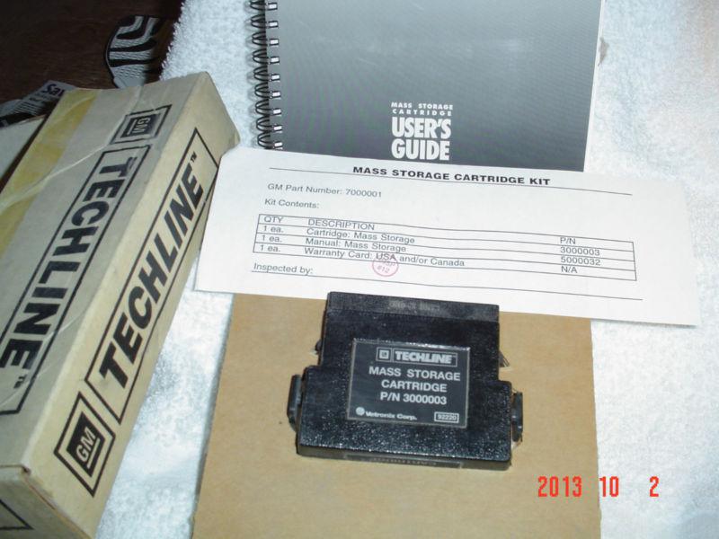 Vetronix tech 1 or 1a mass storage cartridge - techline gm expertech kent moore 