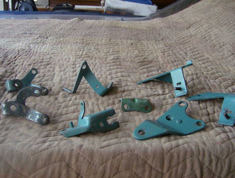 MOPAR BIG BLOCK ASSORTED THROTTLE CABLE BRACKETS, 1966-1970 CHARGER, CORONET, US $34.95, image 2