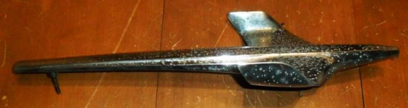 Vintage original 1954 chevrolet bel air hood ornament mascot flying bird chrome