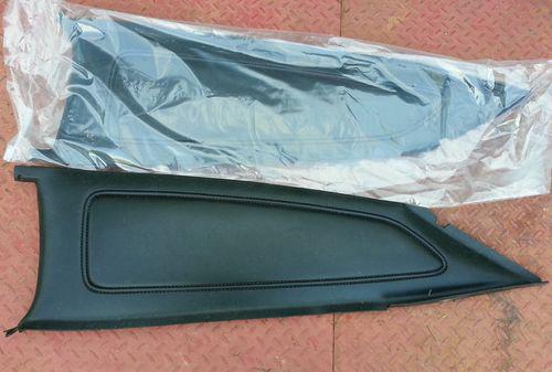 1972 dodge charger se interior sail panel black original left and right side 