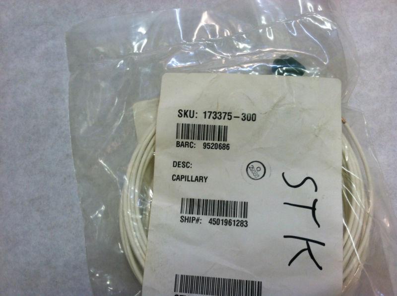 Beechcraft king air o2 capillary hose from oxygen bottle to cockpit oem tag