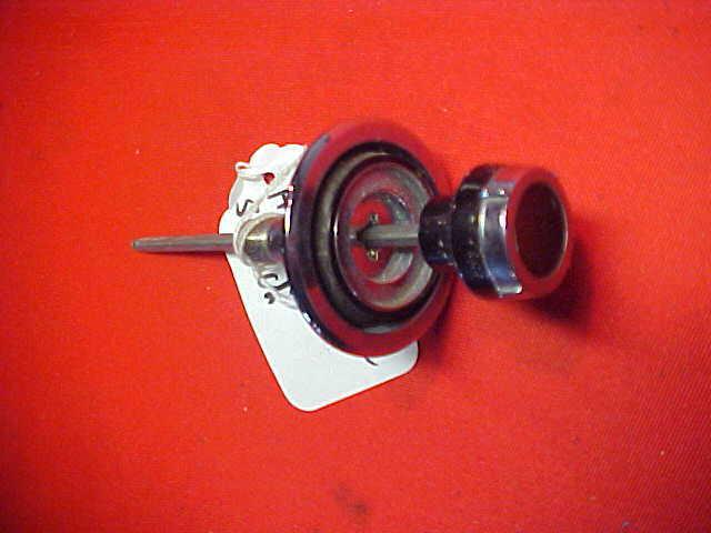 1966-1967 lincoln continental headlight knob+chromebezel
