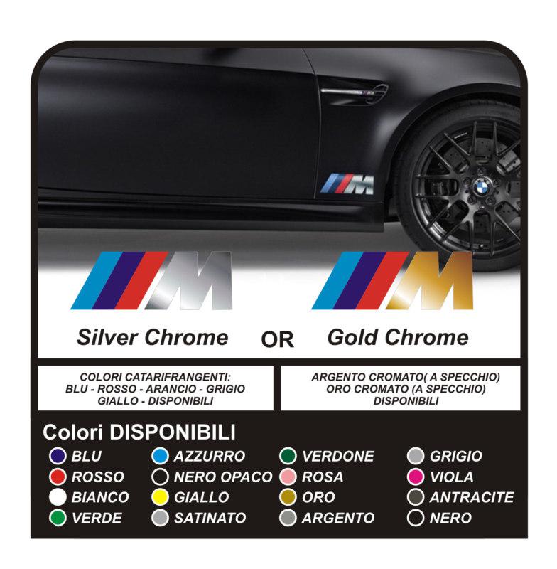 Stickers side bmw m serie 3 5 6 320 330 m3 520 530 x1 x3 x5 x6 tuning decals 