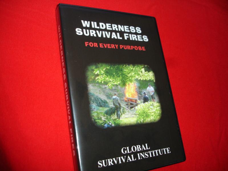 Kk14  wilderness survival fires training dvd - signal flints survival 