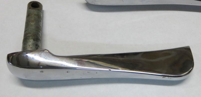 Left w113 113 pagoda pagoda hardtop release chrome hanlde mercedes, US $100.00, image 3