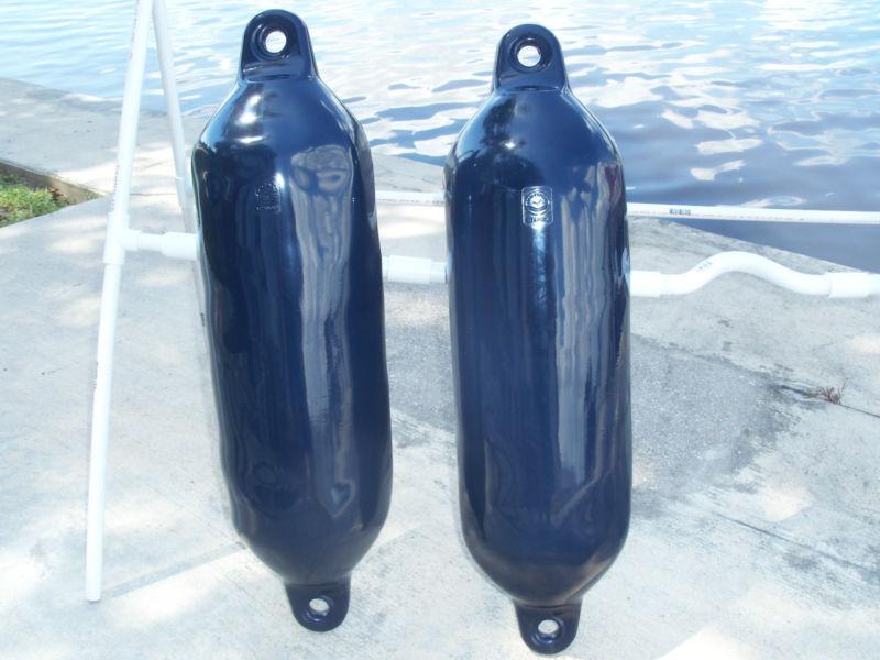 Dan fender set of 2 navy 8x27 fenders. highest quality fenders in the world!  