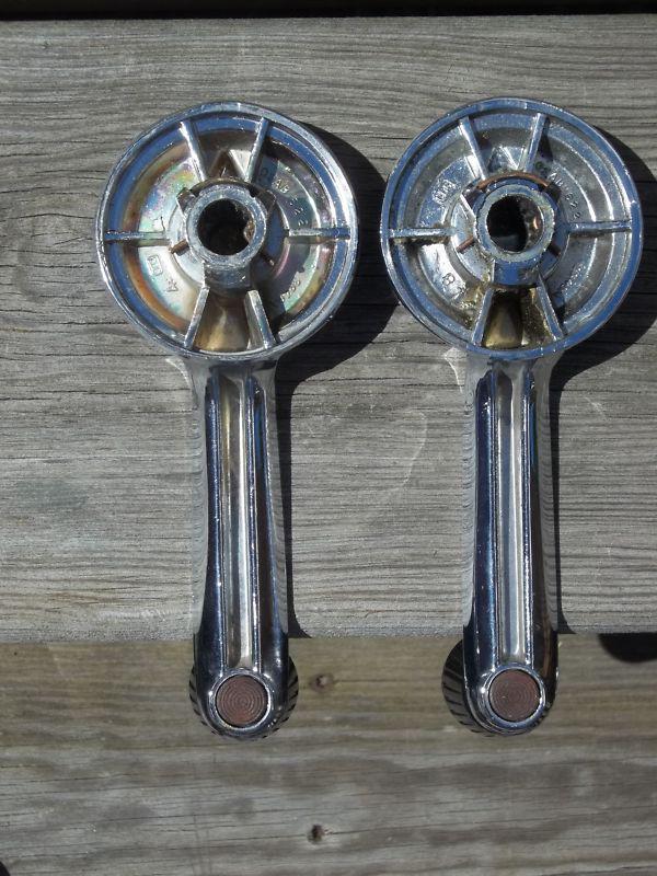 1960,1961,1962 Original Ford Interior Chrome Door Handles (2), Window Cranks (2), US $49.95, image 7