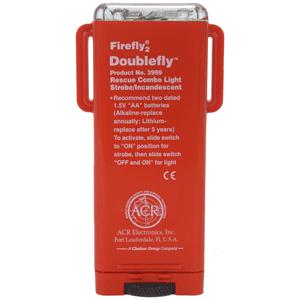 Brand new - acr firefly&reg;<sub>2</sub> doublefly rescue combo light, str