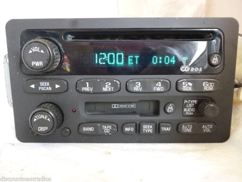  00-05 chevrolet malibu cavalier monte carlo impala radio cd cassette 10324041 *