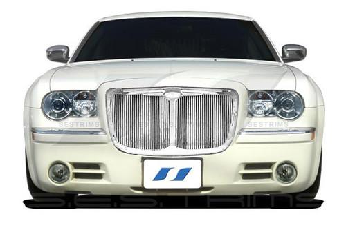 Ses trims ti-cg-107r 05-10 chrysler 300 billet grille bar grill chromed