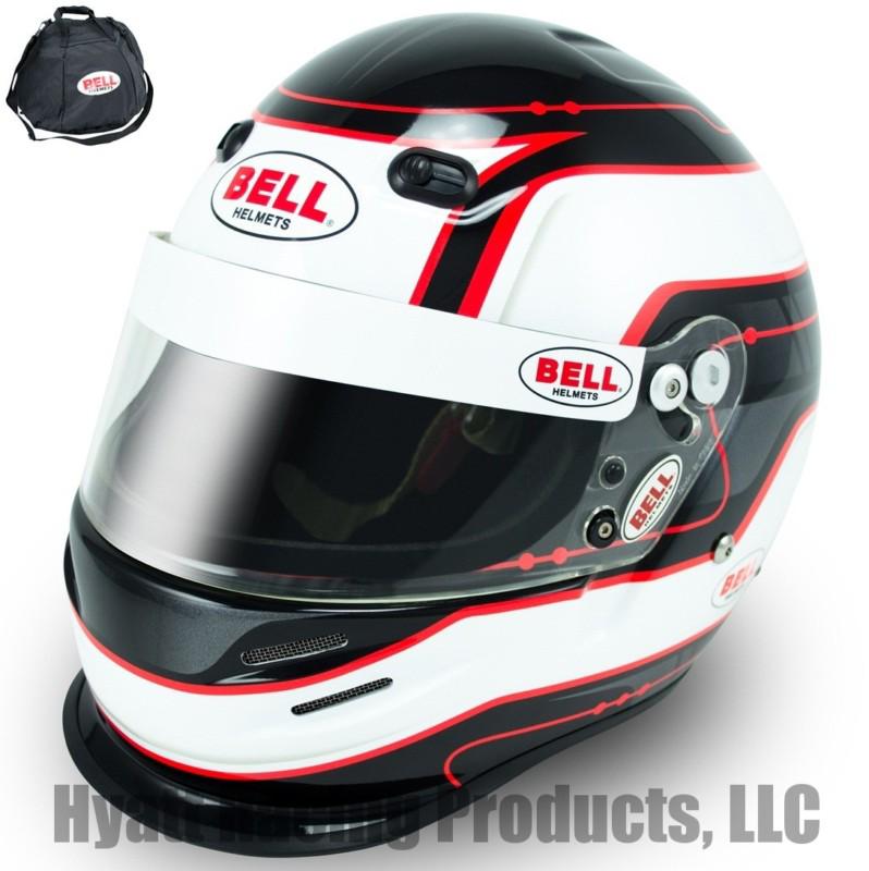Bell k.1 sport auto racing helmet sa2010 - xl / circuit  (free bag)