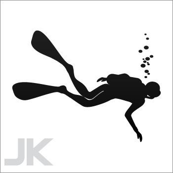 Decal Stickers Dive Diving Scuba Apnea Spearfishing 0502 AGA32, US $0.99, image 1