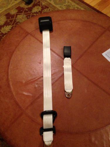 New seatbelt solutions seat belt white jeep wrangler (tj) 2006 9706r-9000