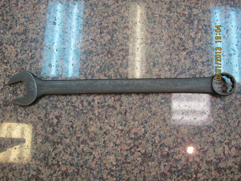 Snap-on 1 3/8 combination 12 point wrench oex-44- 18"