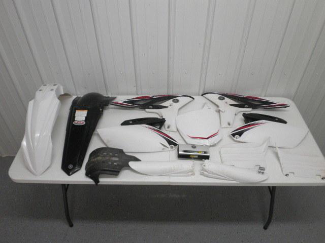 2013 yamaha yz250f yz 250 f oem plastic fender panels plate 10 11 12 13