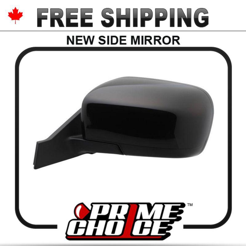 New power non heated drivers side view door mirror