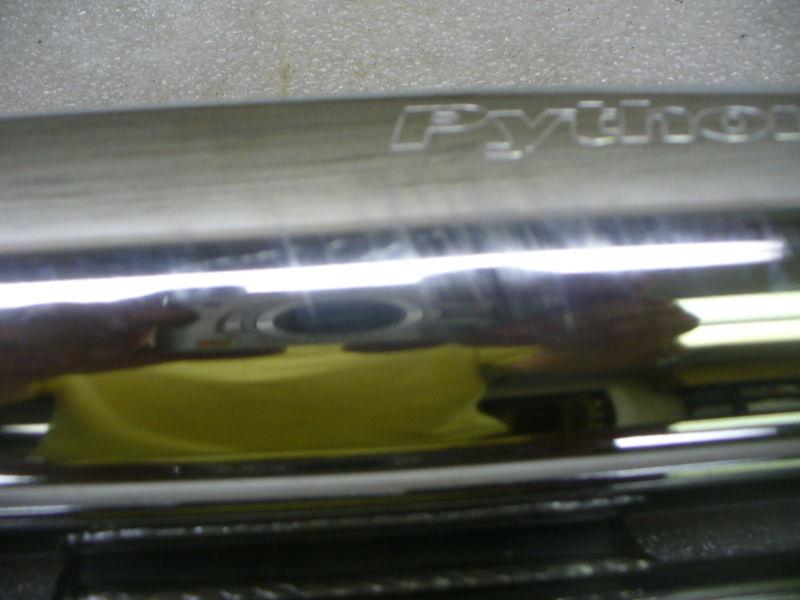 Harley/Python Slash Cut Outer Baffled Mufflers,#P521RC., US $39.00, image 2