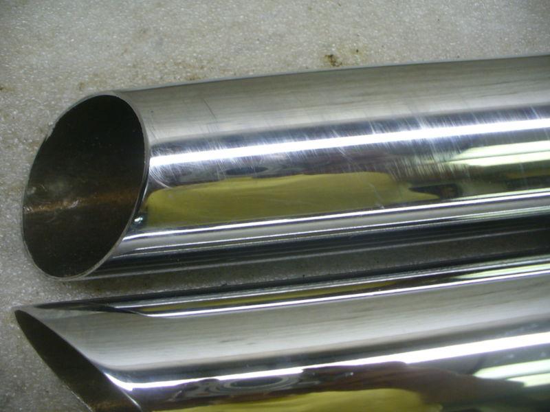 Harley/Python Slash Cut Outer Baffled Mufflers,#P521RC., US $39.00, image 3