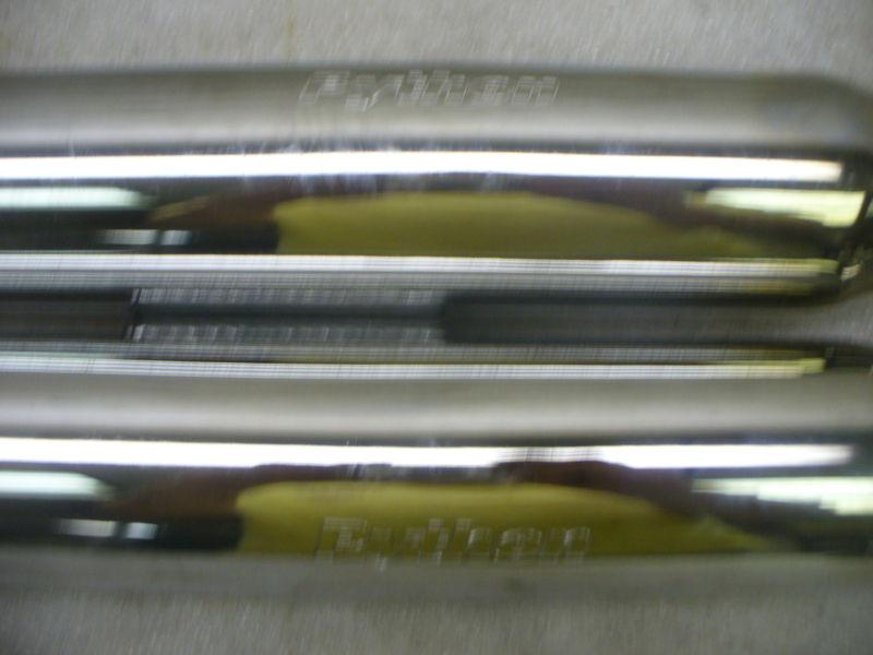 Harley/Python Slash Cut Outer Baffled Mufflers,#P521RC., US $39.00, image 4