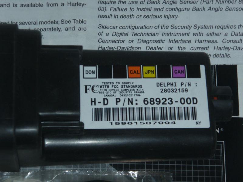 Purchase HarleyDavidson security system 6820700D fits twin cam models