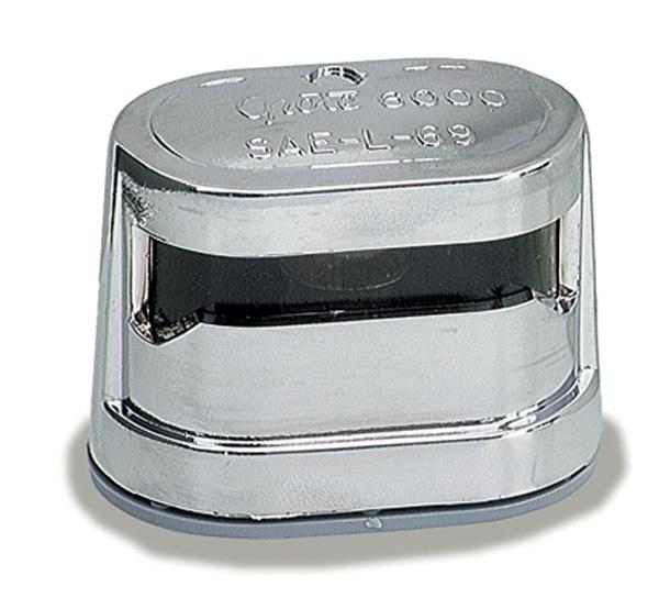 Grote 60011 - chrome resealable license lamp