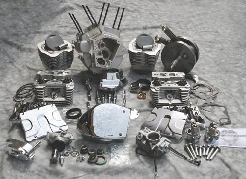 New Ultima El Bruto Complete Unassembled 113ci Natural Motor for Harley & Custom, US $3,250.00, image 2