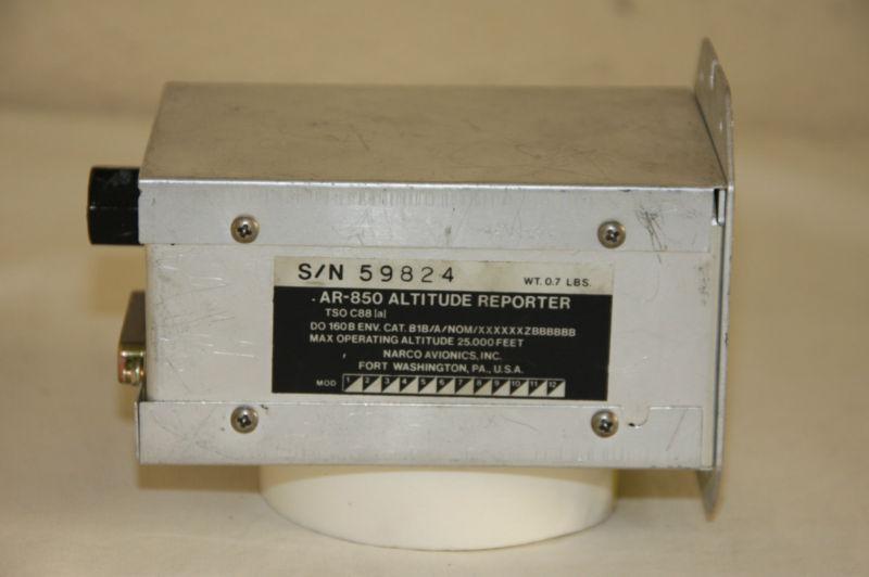 Narco ar-850  altitude encoder