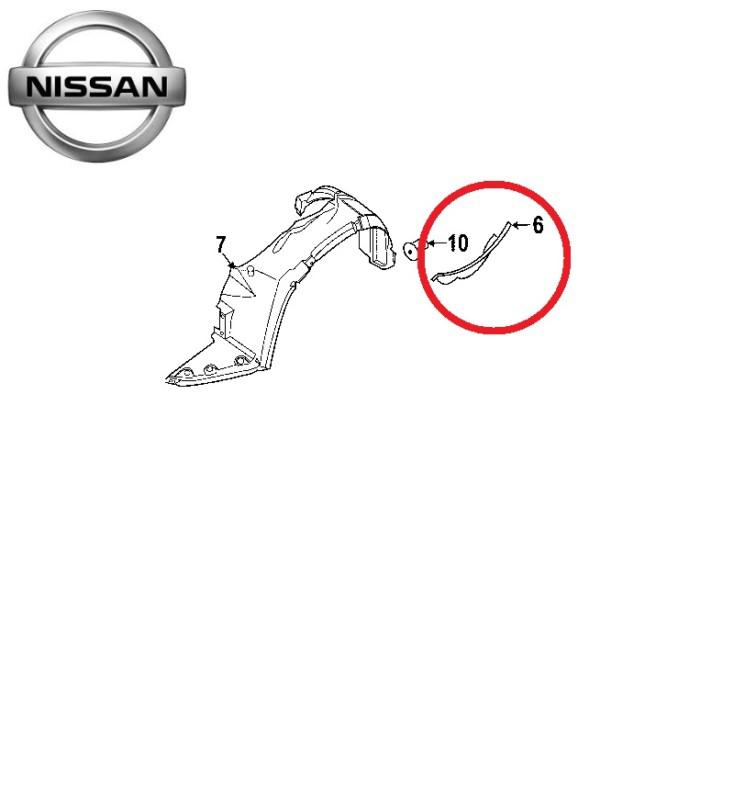 Nissan 66894ja000 genuine oem factory original cover