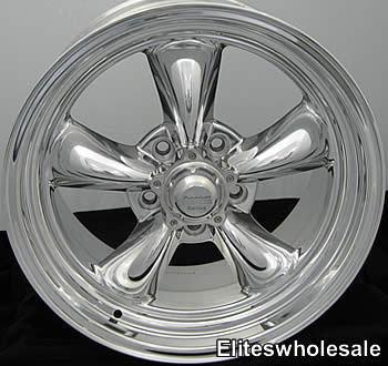 15x6 Polished American Racing Torq Thrust II 5x4.5, US $623.80, image 2